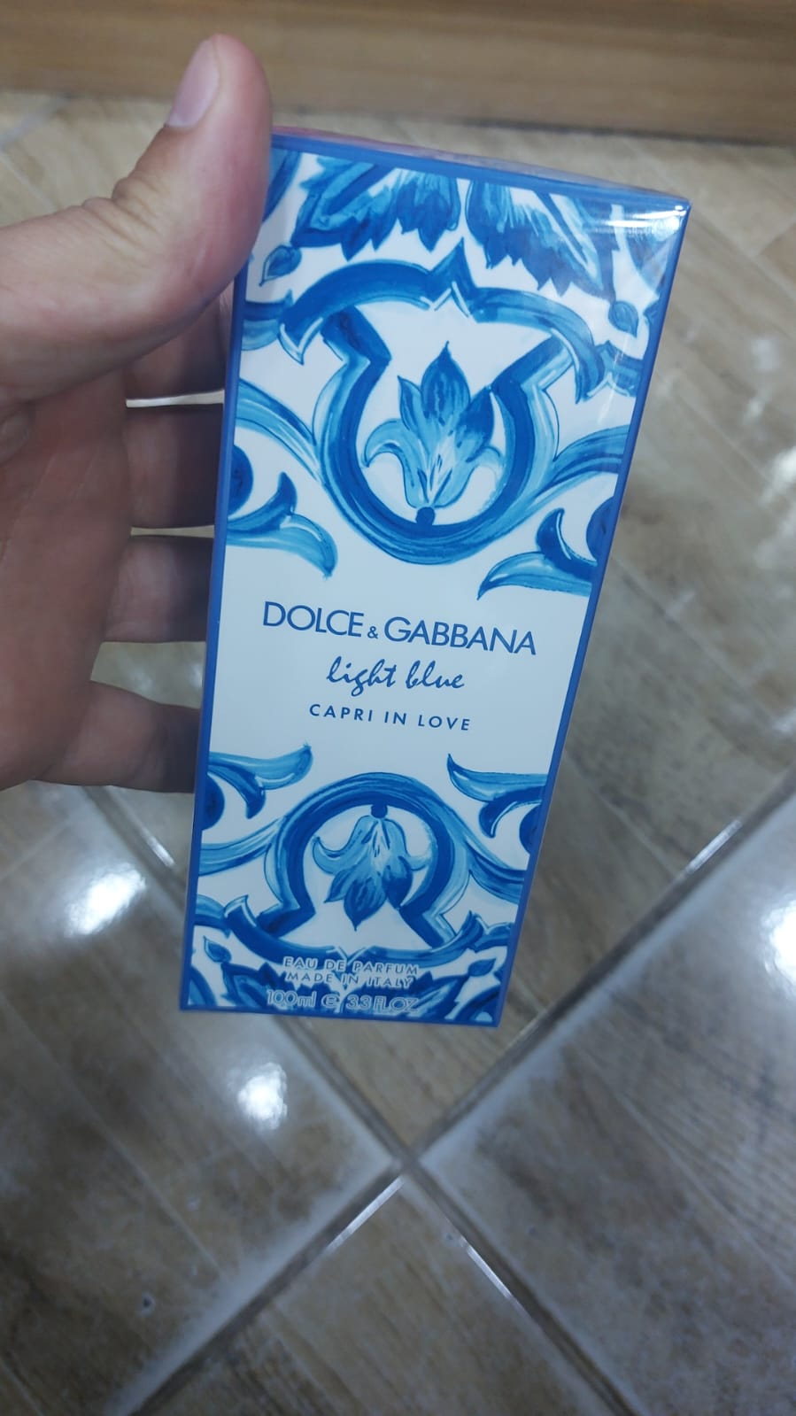 DG LIGHT BLUE WOMEN CAPRI IN LOVE - 100 ML